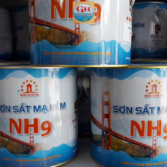 SƠN SẮT MẠ KẼM NH9